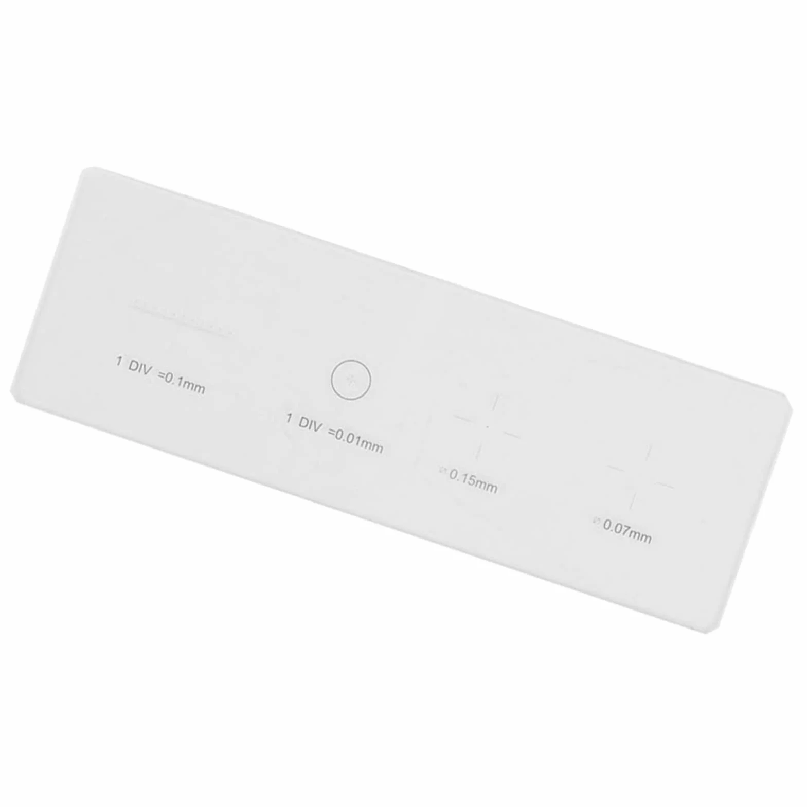 Oumefar DIV 0,01 mm K9 mikroskop obiektywny mikrometr celownik kalibracja linijka slajdów szklany mikrometr sceniczny do kamery USB