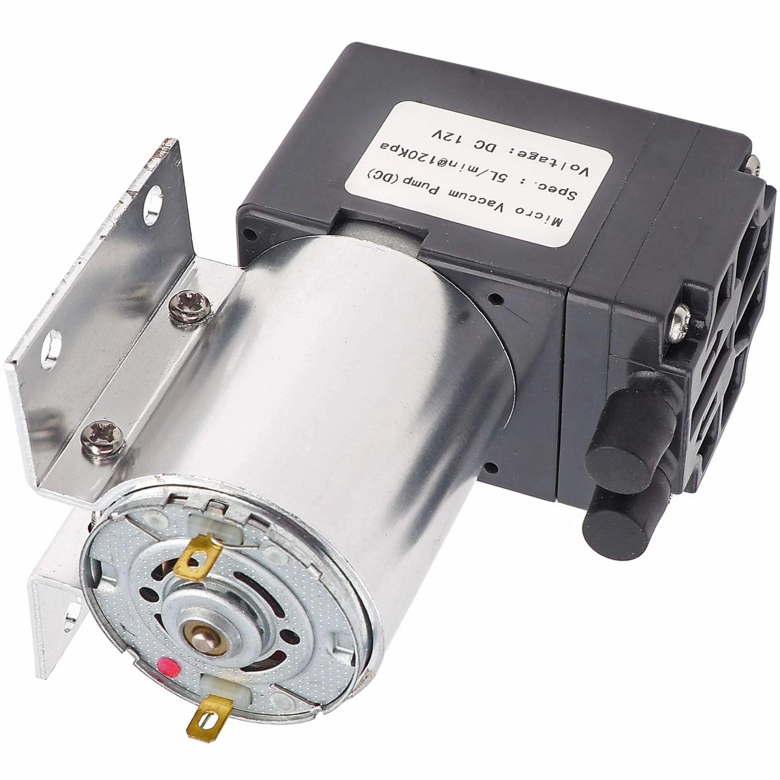 Mini Pompa Próżniowa DC 12 V 5 L/min 120 Kpa do Medycyny, Pobierania Próbek i Instrumentów do Analizy Gazów