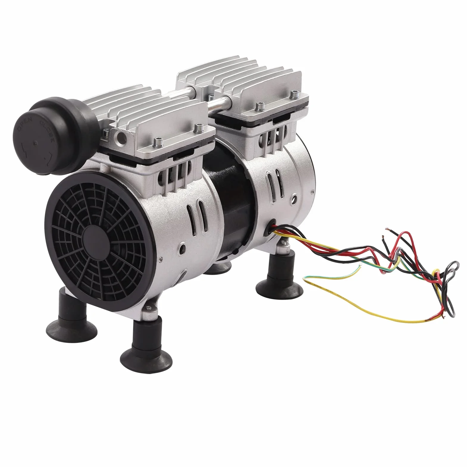Bezolejowa przemysłowa pompa próżniowa 550 W – wydajna, trwała, bezolejowa pompa próżniowa – laboratorium medyczne 3,6 CFM – 220 V