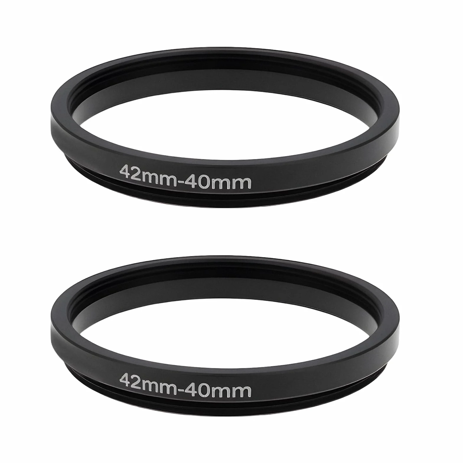 Pierścień adaptera obiektywu M42 do M40, M42 x 1 mm, męski na M40 x 0,75 mm, żeński, kompatybilny z mikroskopem Mitutoyo BD Plan M40 0,75