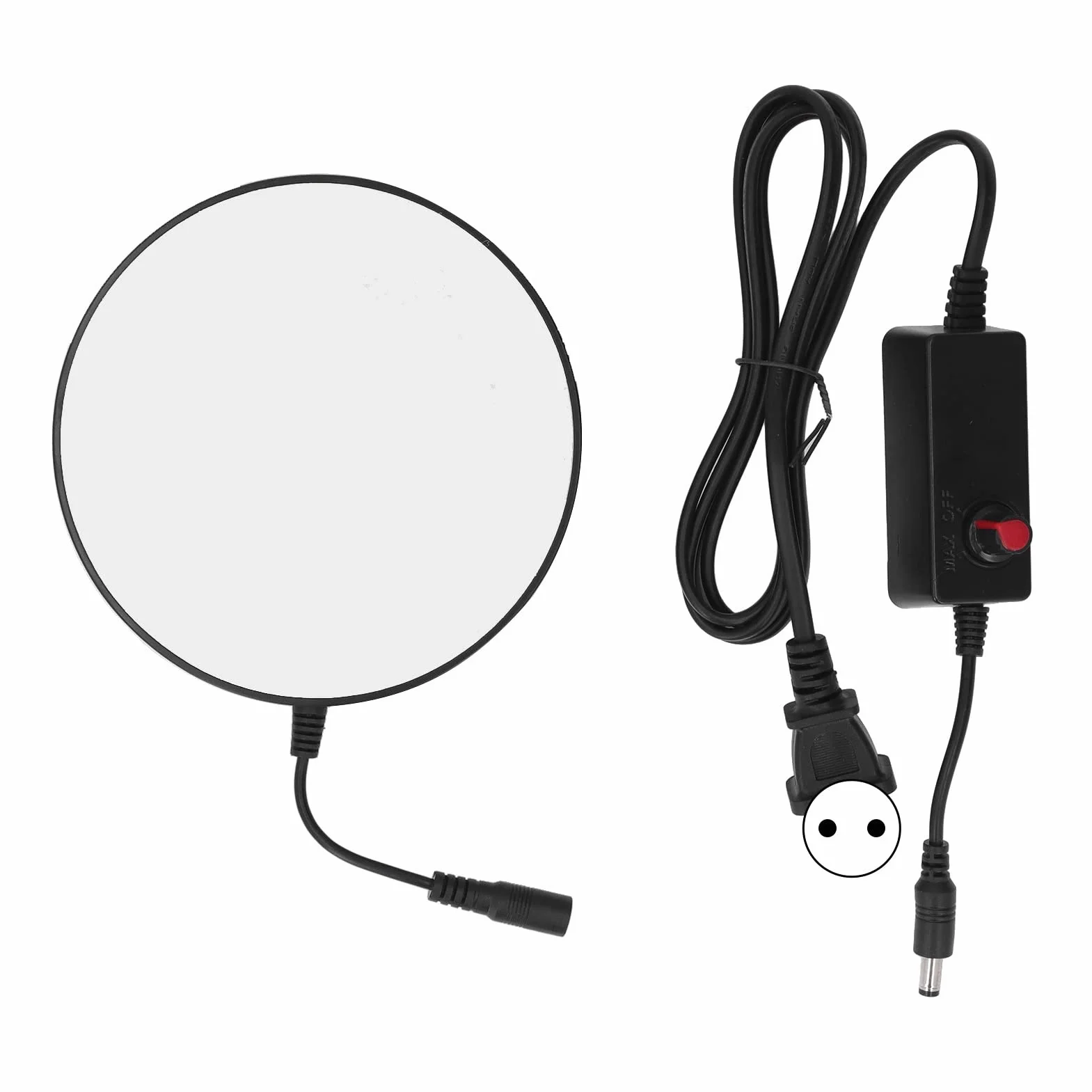 Mikroskop LED Light AC 0~250V Uniwersalne źródło światła Pierścień Stojak Światło Mikroskop Źródło światła do Laboratoryjnego Mikroskopu Stereo