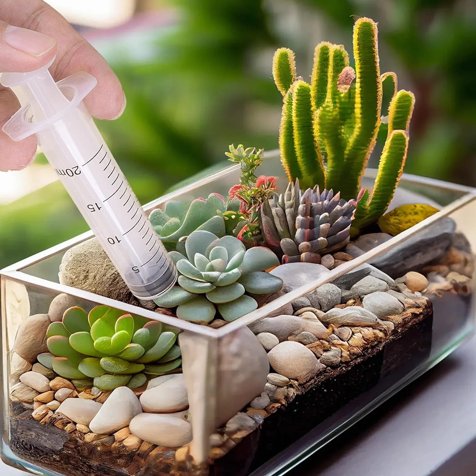 20 sztuk strzykawek 20 ml, sterylne strzykawki z pokrywką, z tworzywa sztucznego, strzykawki do oleju, płynu hamulcowego, wielokrotnego użytku, do karmienia małych zwierząt domowych, oleju silnikowego
