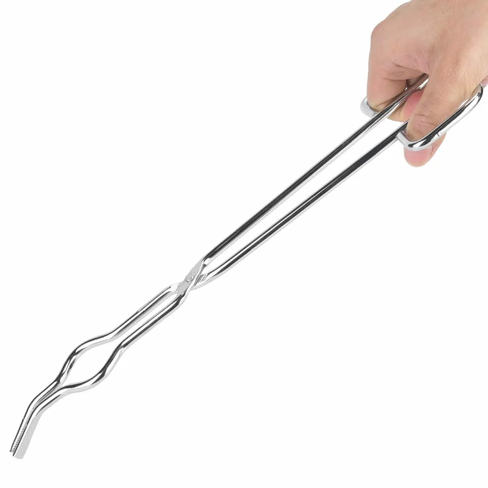 Szczypce do Tygla ze Stali Nierdzewnej Zacisk do Zlewek Szczypce z Nitami Laboratoryjnymi do Nitów Lotniczych Szczypce do Tygla(300mm)