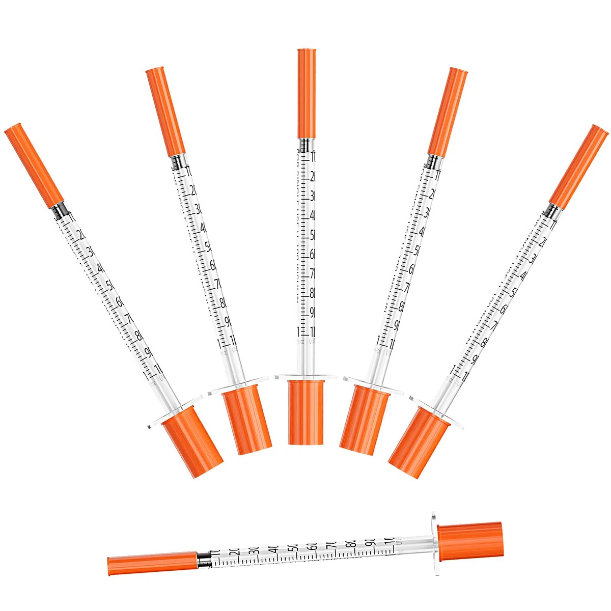 Strzykawka 1 ml/cc 30G 5/40.6 cm 8 mm, jednorazowe opakowanie pojedyncze, opakowanie 100 sztuk