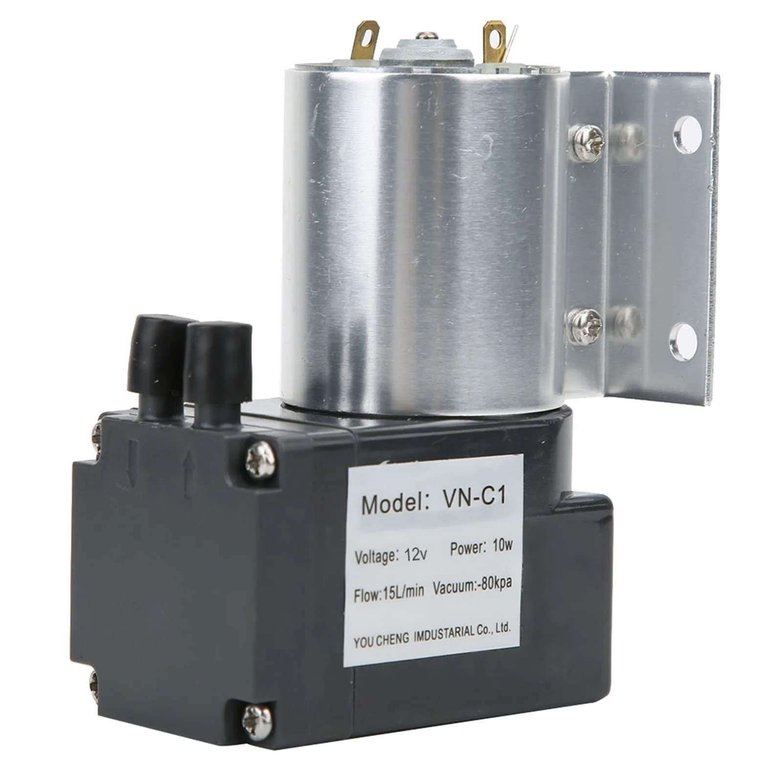Pompa Próżniowa, Pompa Próżniowa, Elektryczna Pompa Próżniowa Pompy Ssące ze Stojakiem -80 KPa 10 W DC24 V/DC12 V 15L/min (DC12V)