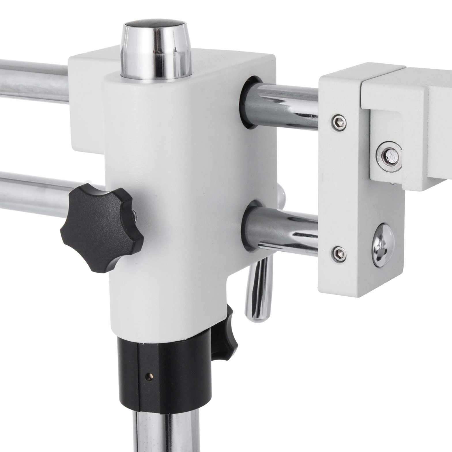 VEVOR Mikroskop stereofoniczny 3,5X-90X Simul Focal trójokularowy zoom 360 stopni obrotowy trójokularowy stereo, mikroskop, podwójne ramię, laboratoryjne, mikroskop, wideo