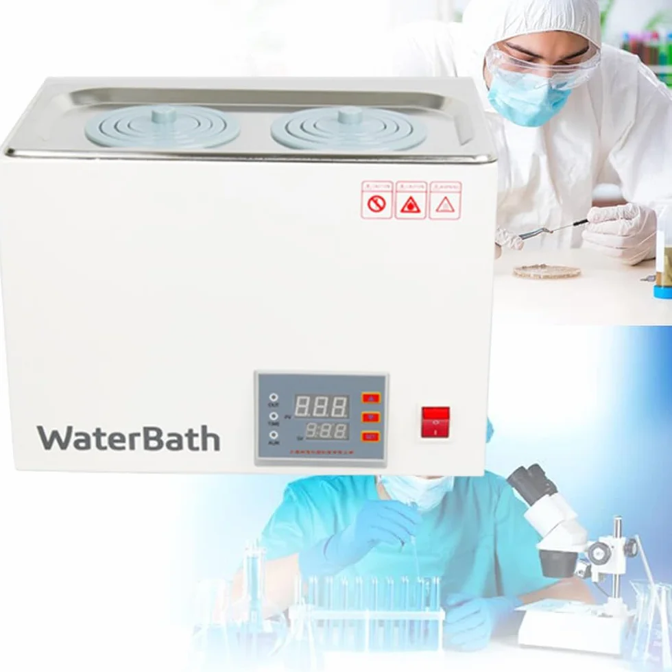2,5 l / 5 l / 8 l / 15 l / 15 l, termostatyczna wanna wodna laboratoryjna, cyfrowa regulacja temperatury, czas 0-999 minut, do laboratorium